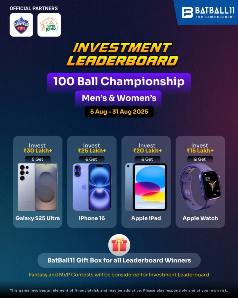 The Hundred 2025 Leaderboard Special Fantasy Apps