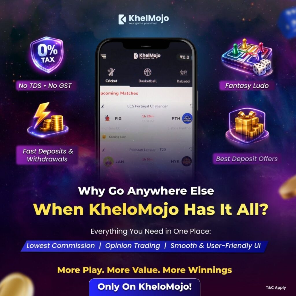 KhelMojo New Fantasy App