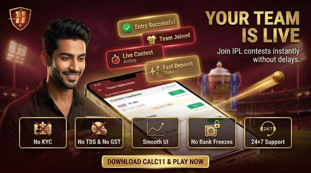 Calc11 Fantasy Cricket App