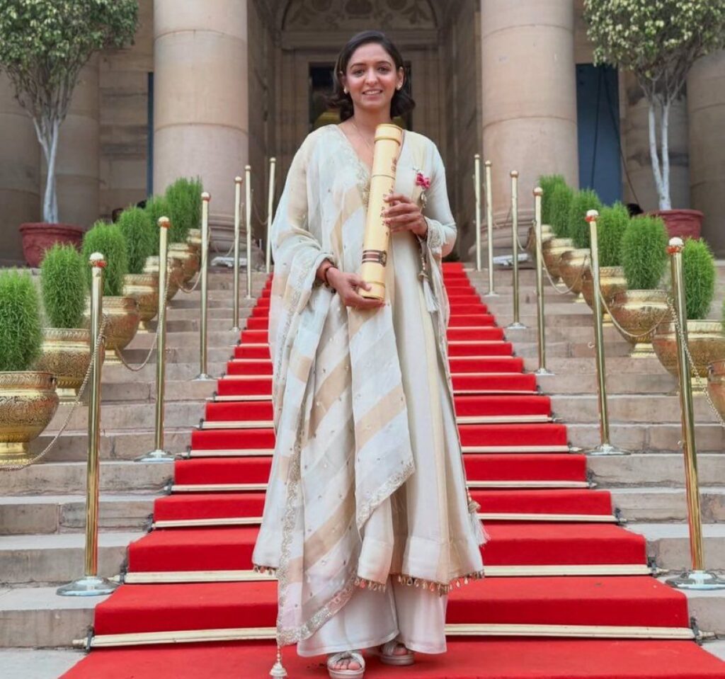 Harmanpreet Kaur Honoured with the Padma Shri