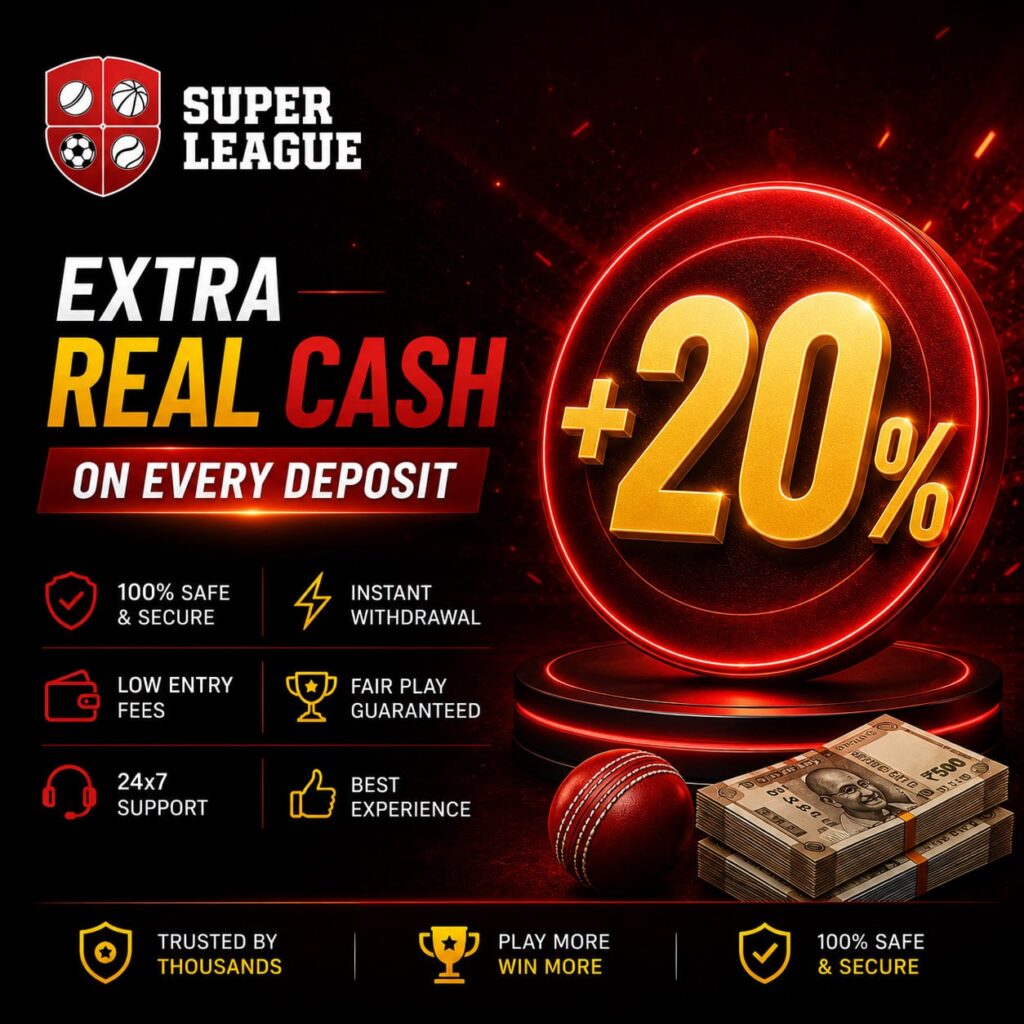 SuperLeauge11 New Fantasy Cricket App