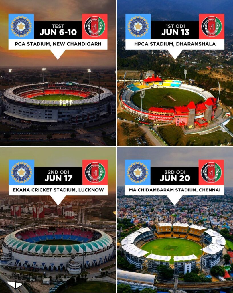India vs Afghanistan 2026 Series FULL Details