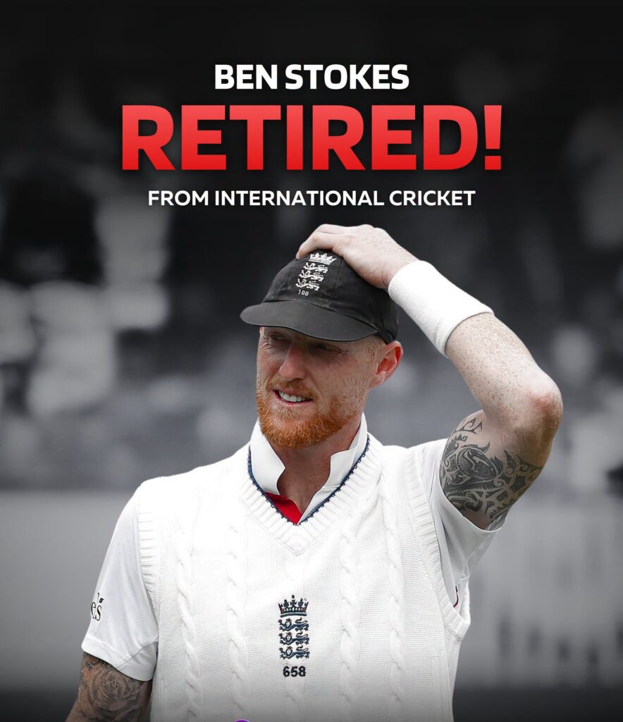 End of an Era: Ben Stokes Retires!