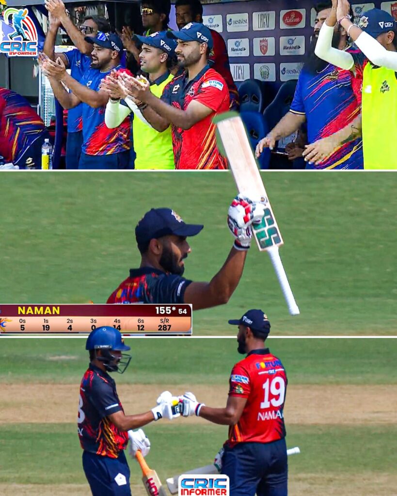 173 Runs in 64 Balls: The Day Naman Dhir Redefined Modern T20 Carnage