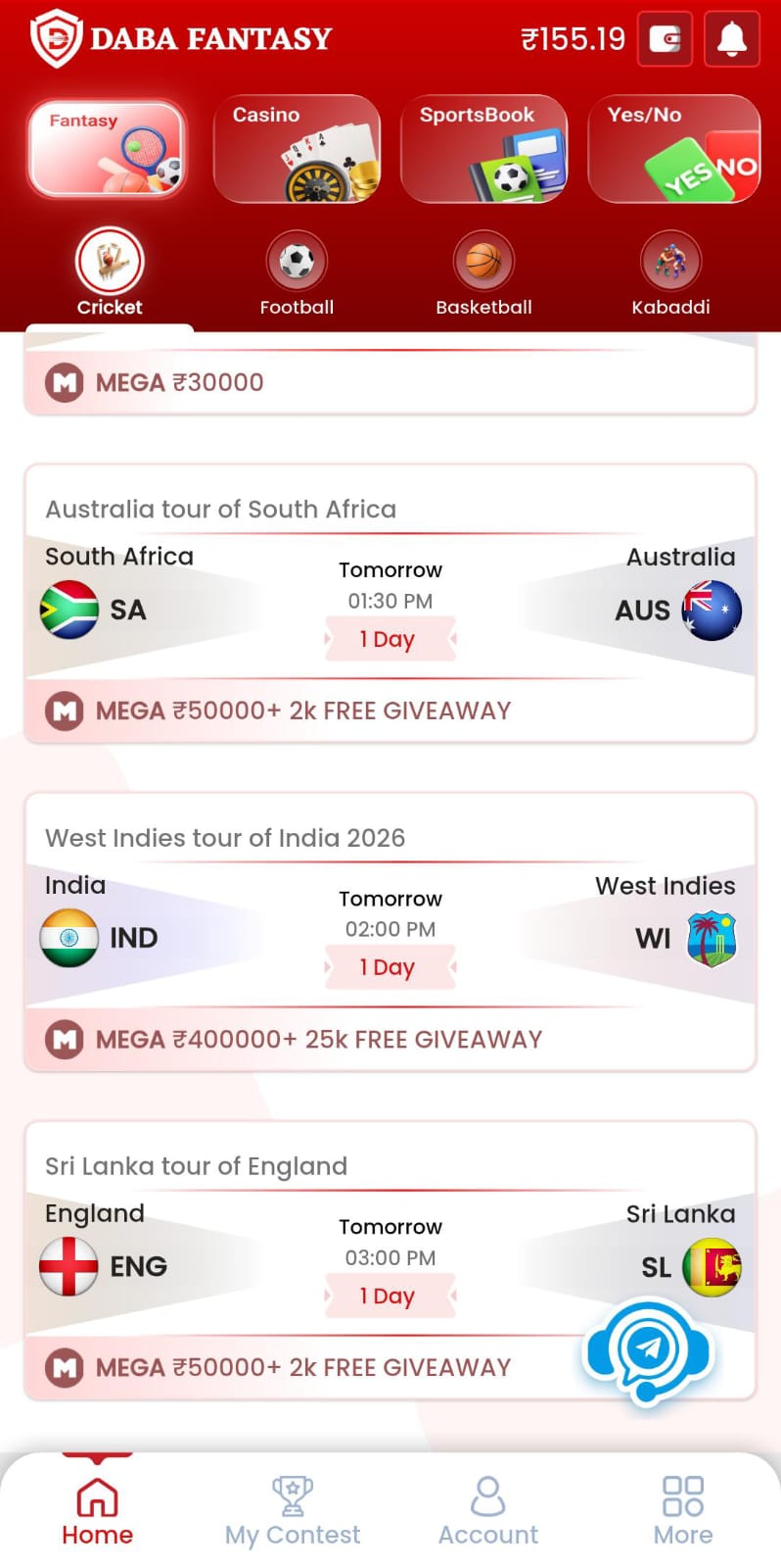 Top 5 Free Giveaway Fantasy Apps in 2026: Zero Investment, Daily Free Contests & Low Competition