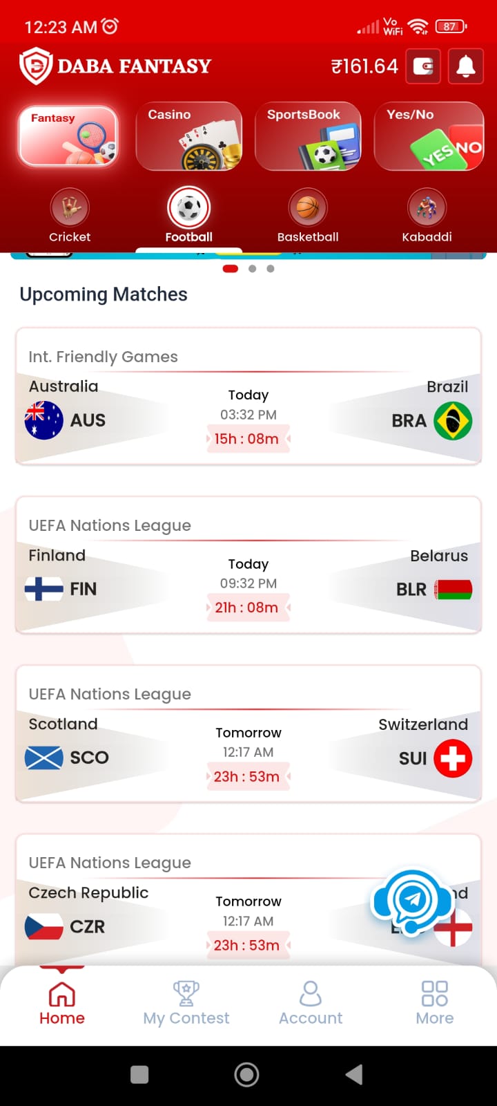 Top 6 Football Fantasy Apps 2026 | Daba Fantasy, Fantasy Wala, Free2Play, Calc11, Fantasy Adda & Instant11